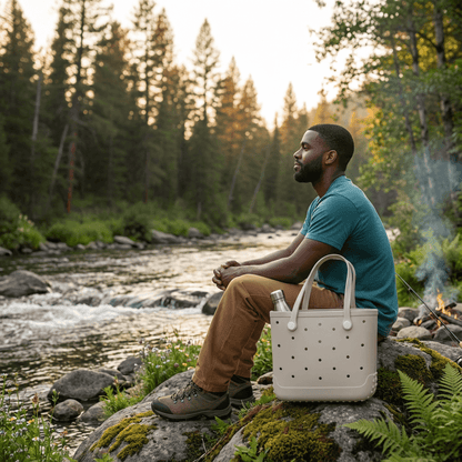 Medium White EVA Waterproof Bag