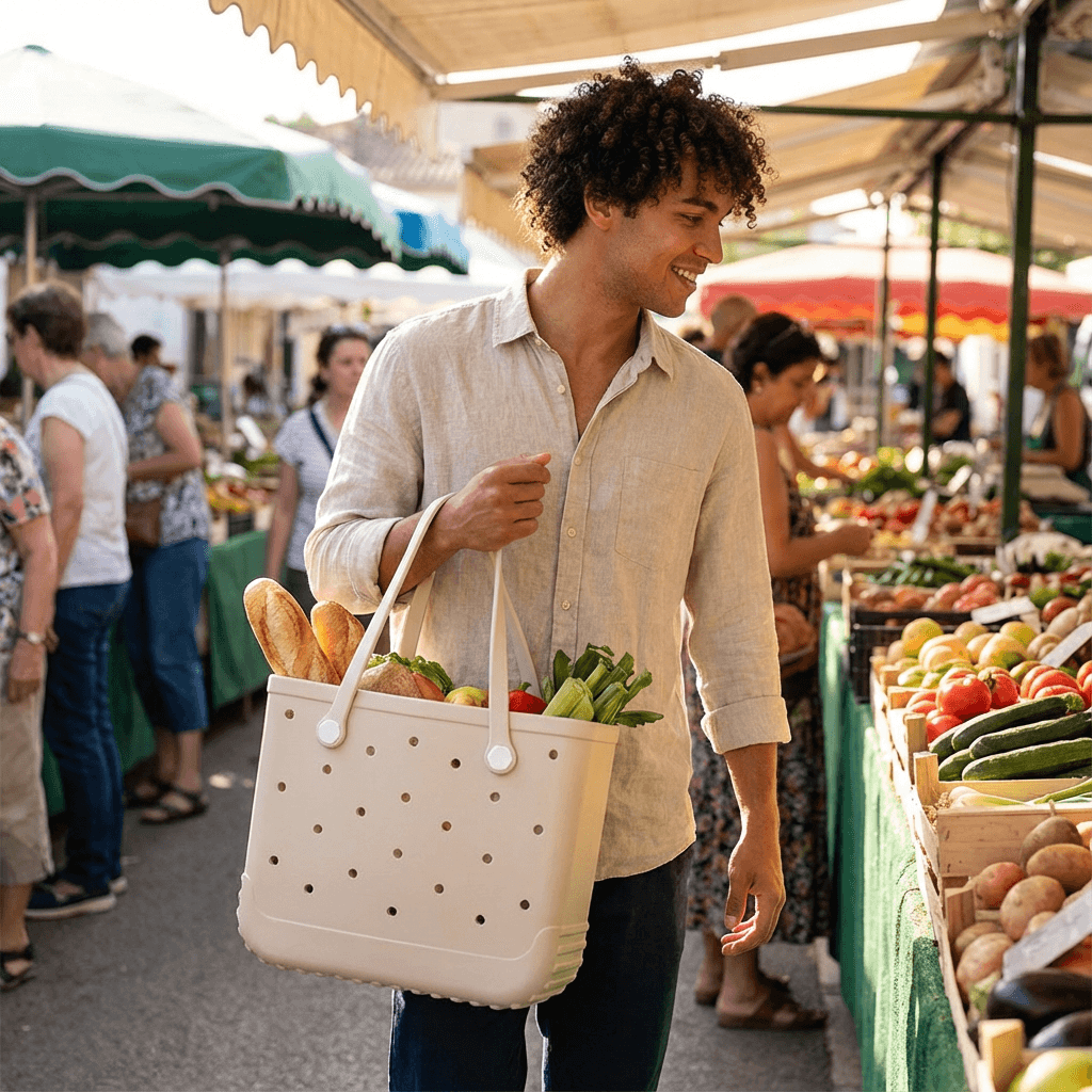 Medium White EVA Waterproof Bag