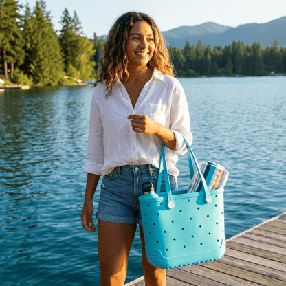 Medium White EVA Waterproof Bag