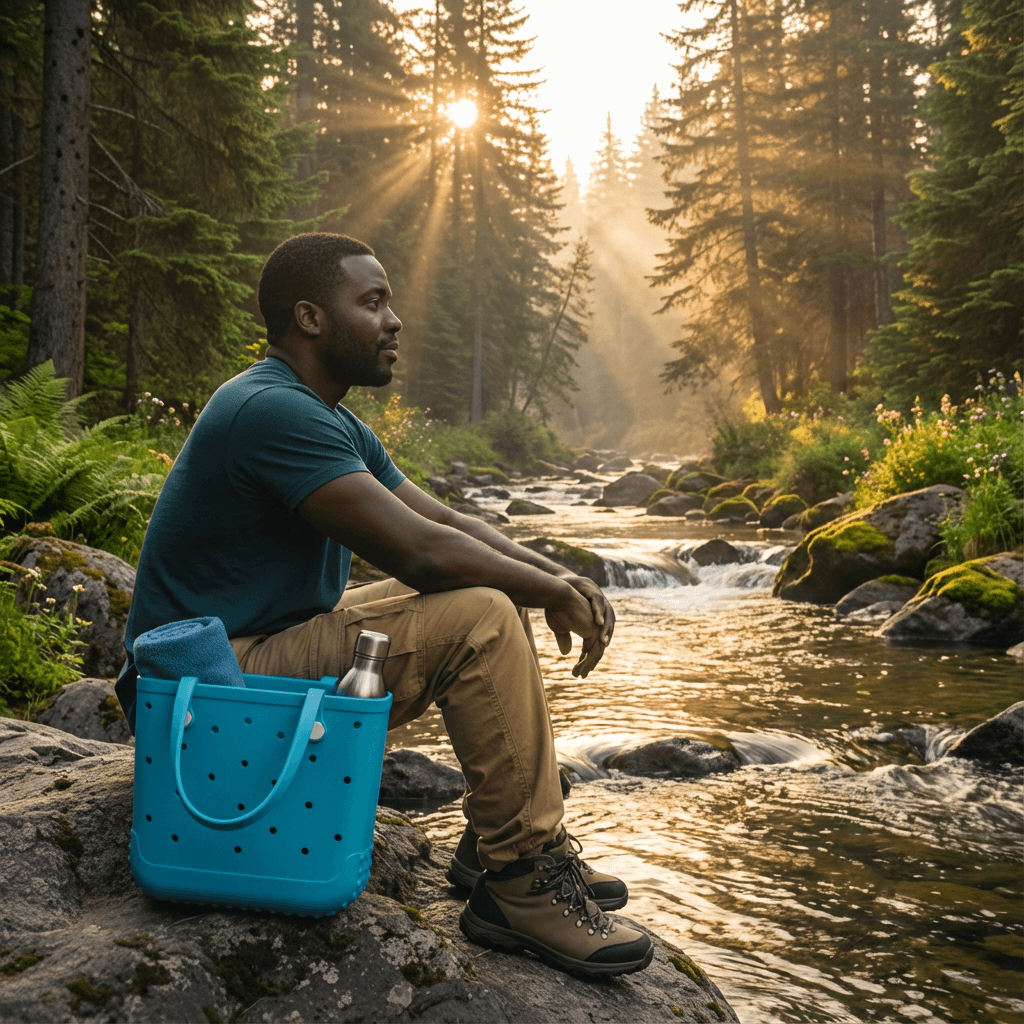 Medium White EVA Waterproof Bag