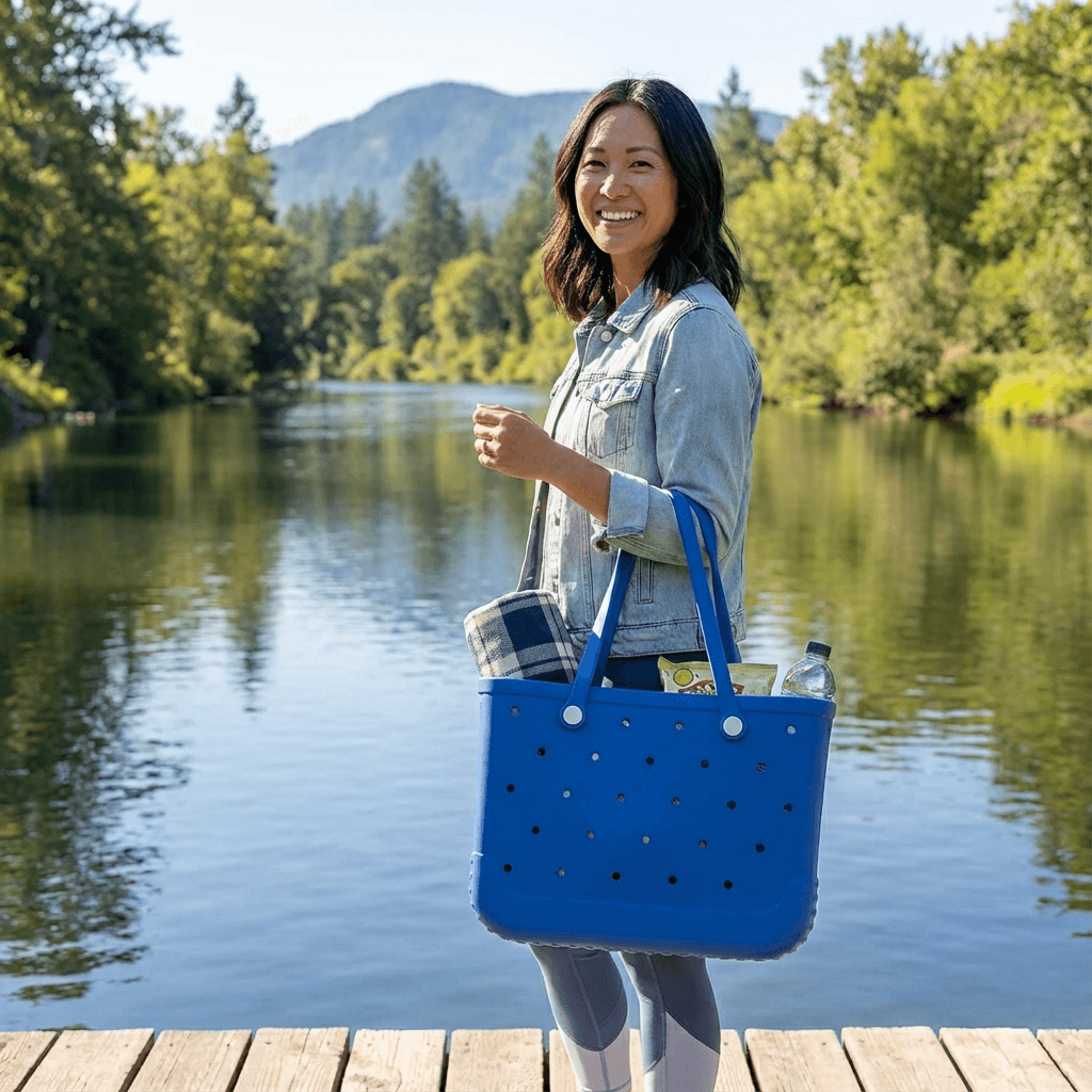 Medium White EVA Waterproof Bag