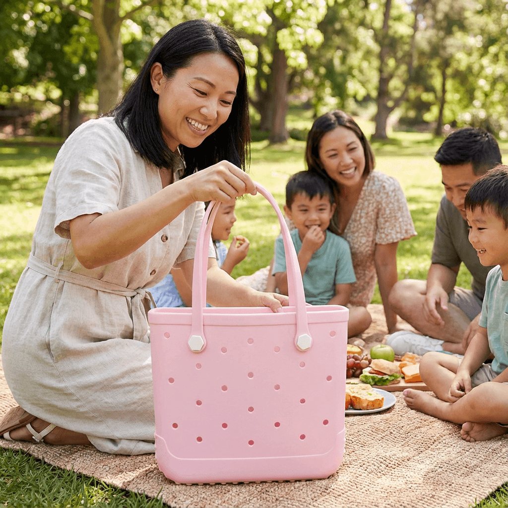 Medium White EVA Waterproof Bag