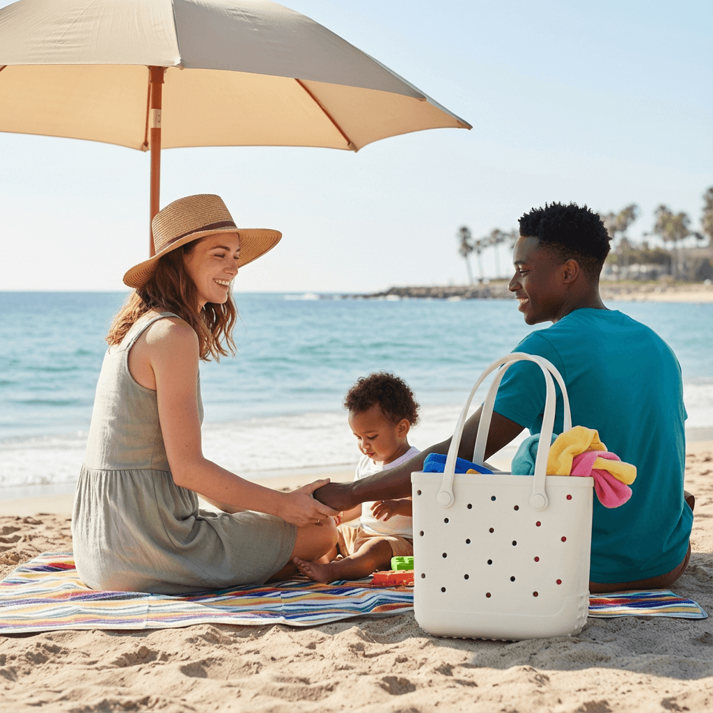 Medium White EVA Waterproof Bag