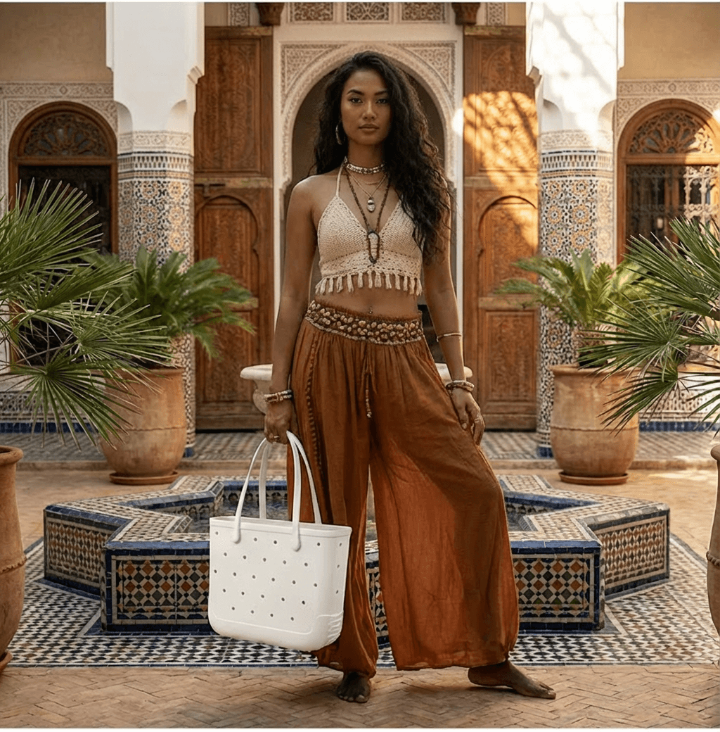 Medium White EVA Waterproof Bag