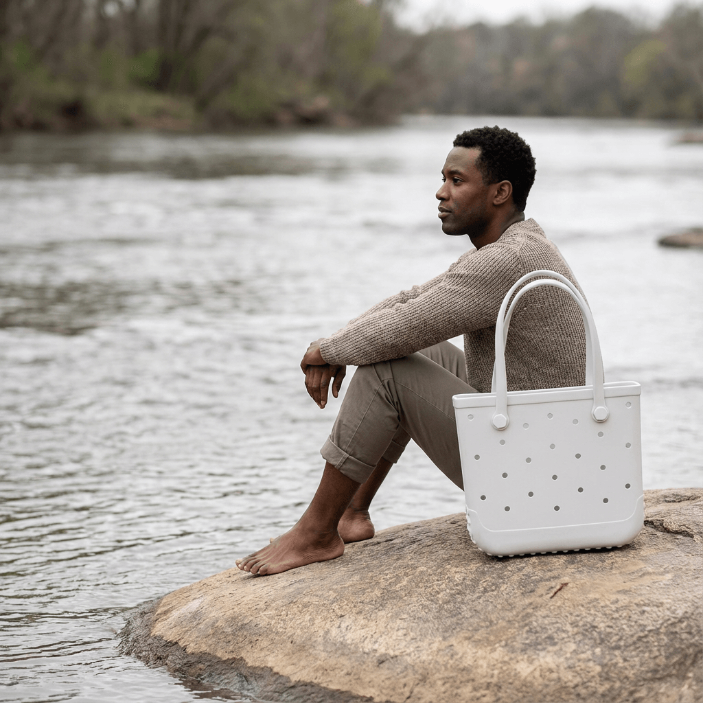 Medium White EVA Waterproof Bag