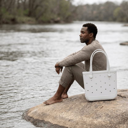 Medium White EVA Waterproof Bag