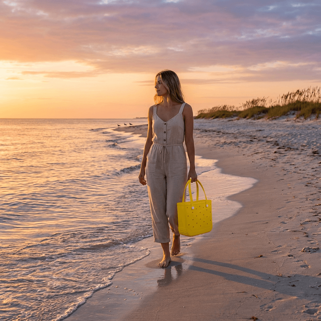 Medium White EVA Waterproof Bag