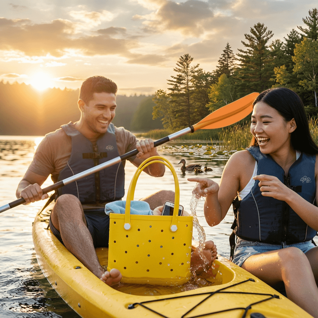 Medium White EVA Waterproof Bag